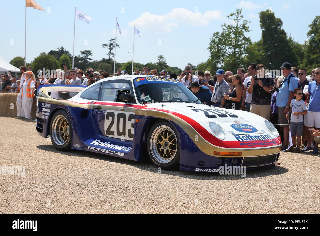 Spark 1:18 ポルシェ 935/78 モービー Dick テスト バージョン