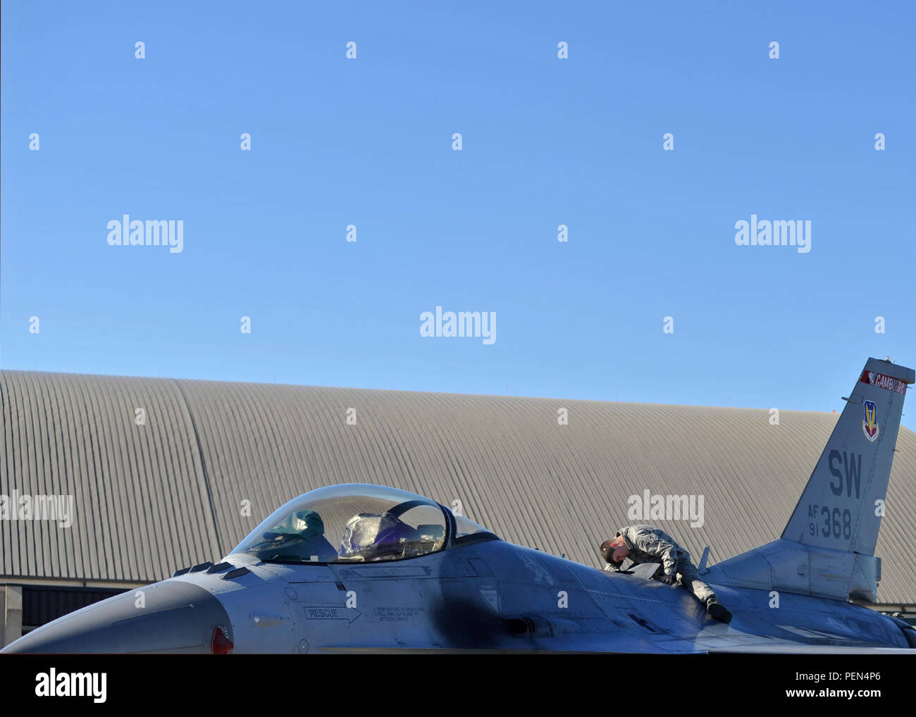 Alaska as a crew chief from shaw air force base hi-res stock ...