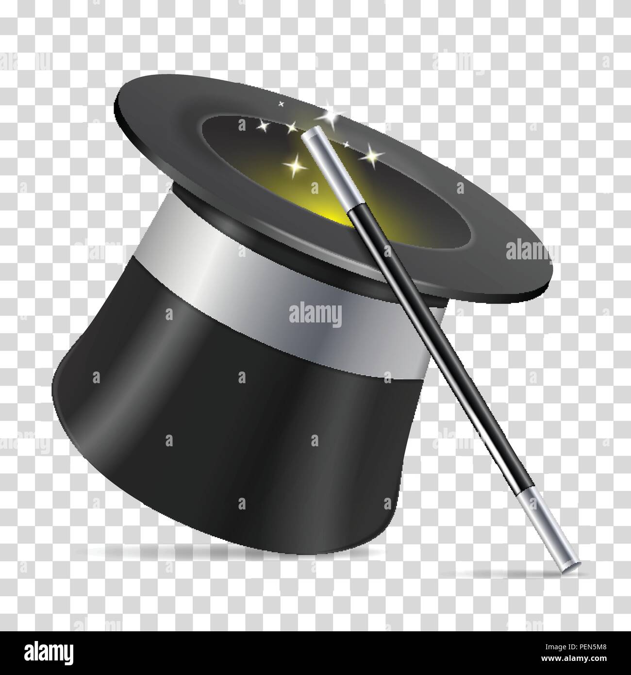Top Hat And Magic Wand High Resolution Stock Photography and Images Alamy