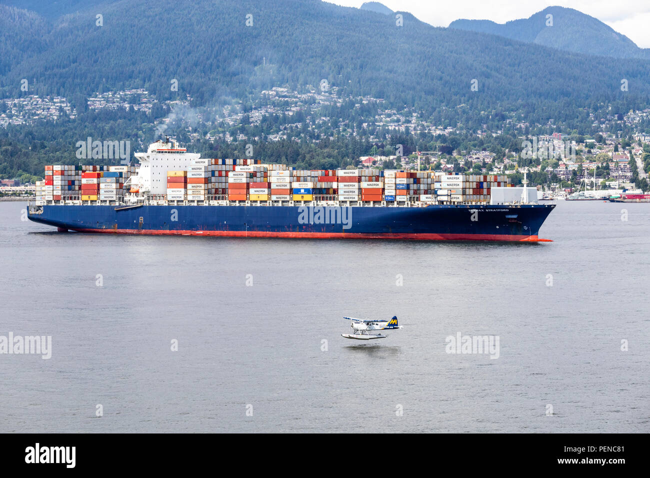 Vancouver Port Shipping Containers High Resolution Stock Photography And Images Alamy