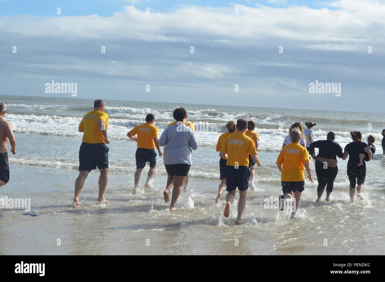 Naval Hospital Camp Lejeune staff members showed their support for
