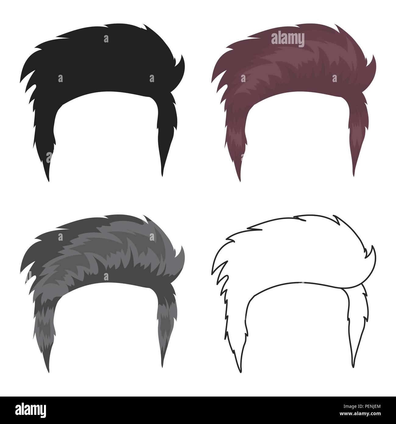 afro,art,barbershop,beauty,brown,cartoon,comb,design,fashion,graphic,gray, hair ,haircut,hairdo,hairdresser,hairstyle,head,hipster,icon,illustration,isolated,logo,male,men,mohawk,over,pompadour,retro,salon,short,silhouette,style, symbol,vector,web, Vector ...
