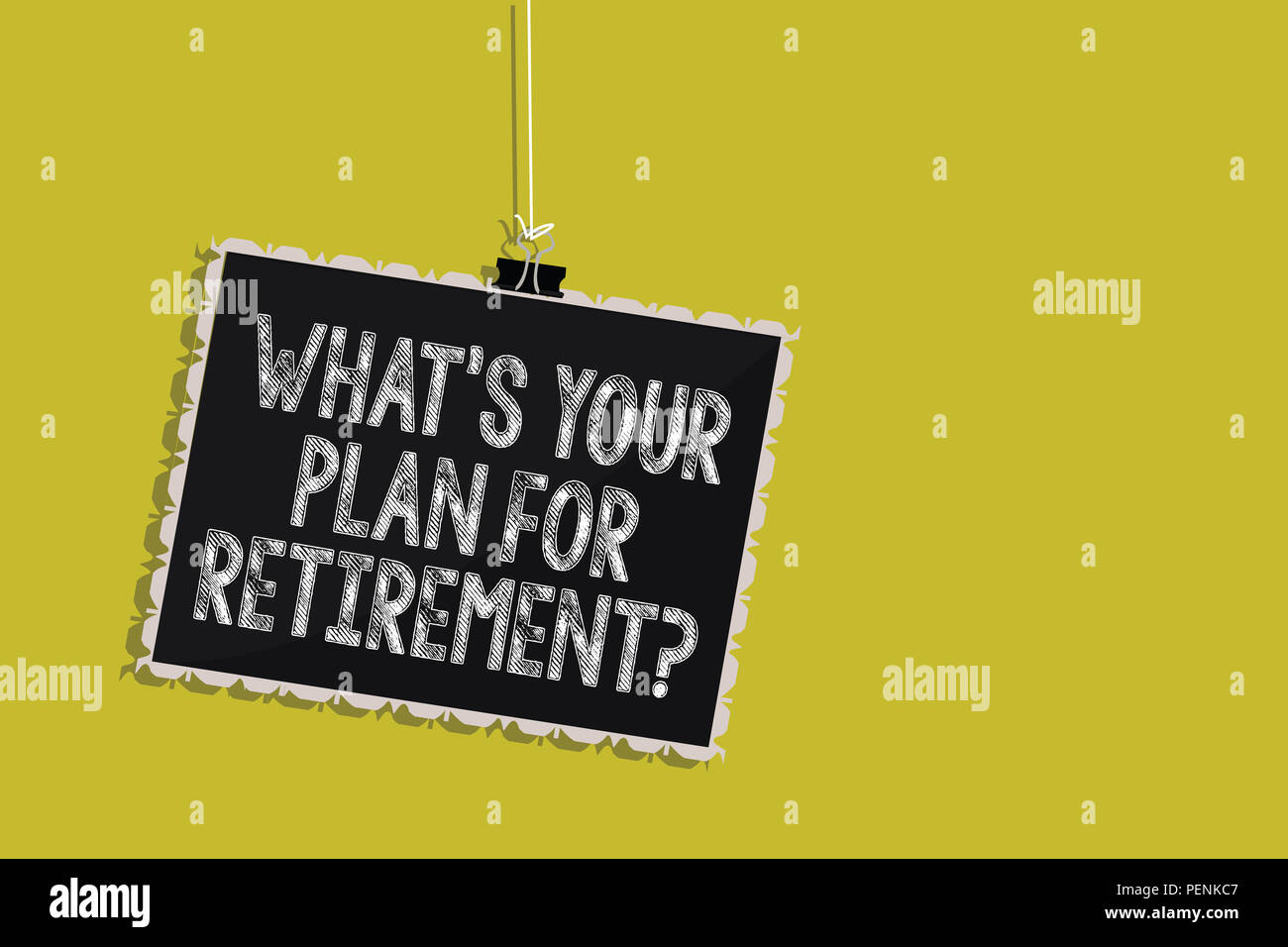 Handwriting Text What S Is Your Plan For Retirement Question Concept Meaning Savings Pension Elderly Retire Hanging Blackboard Message Communication Stock Photo Alamy Handwriting Text What S Is Your Plan For Retirement Question Concept Meaning Savings Pension Elderly Retire Hanging Blackboard Message Communication Stock Photo Alamy