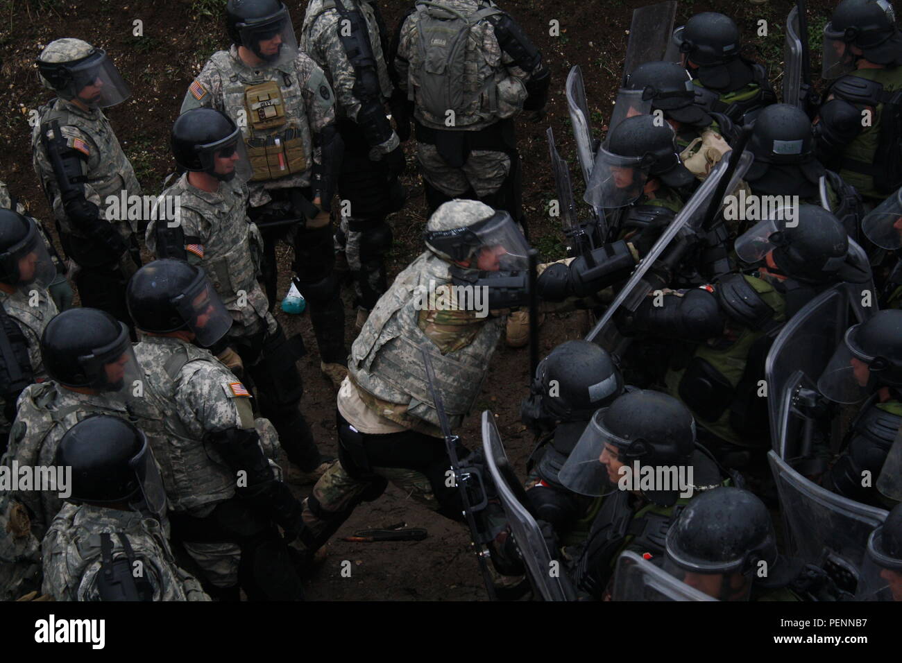 Hungarian crowd and riot control crc hi-res stock photography and ...