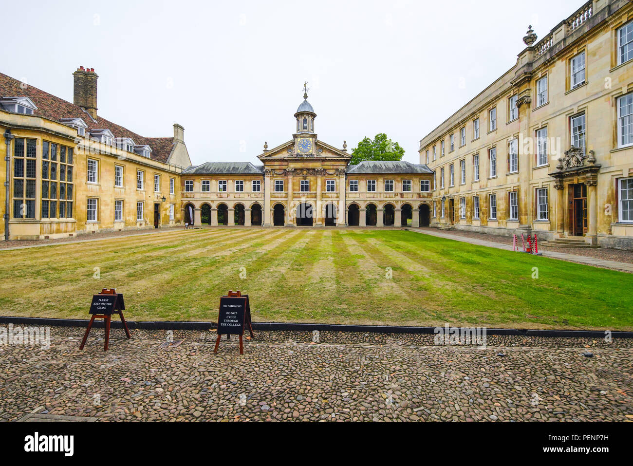 Emmanuel College, Cambridge, U.K. Stock Photo