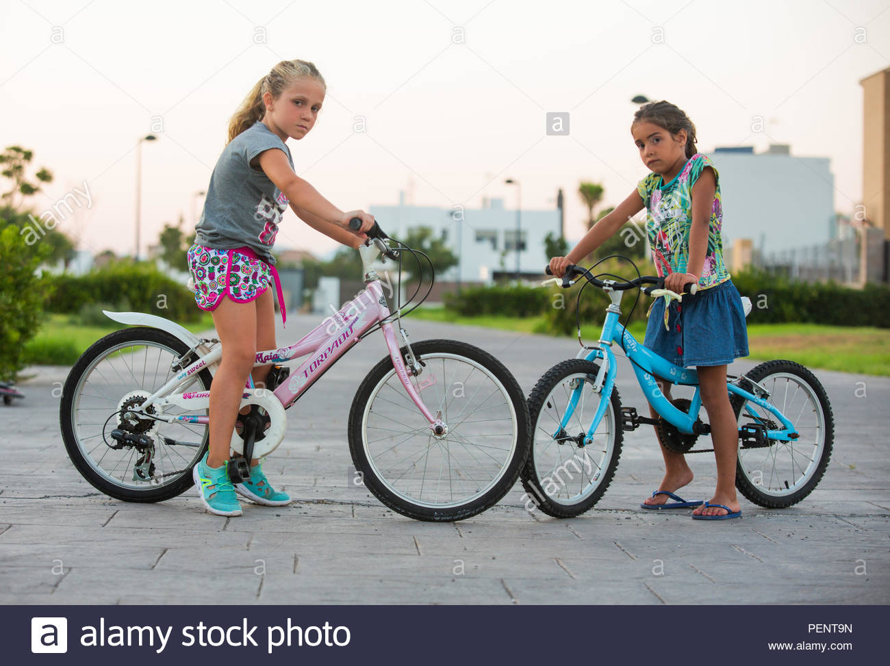 girls on a bike