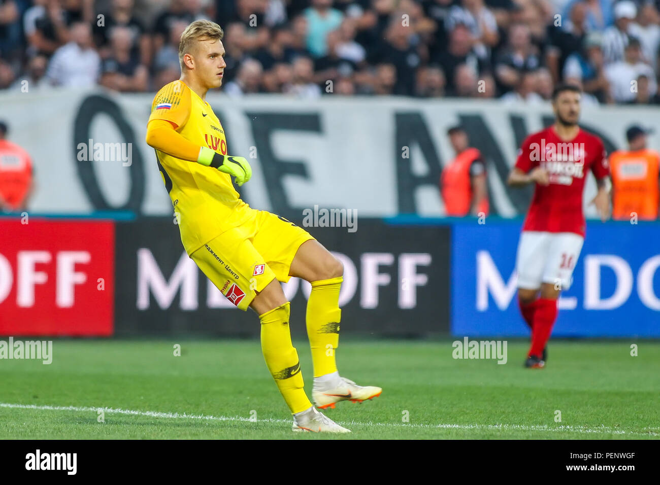 Zelimkhan Bakaev of FC Spartak Moscow in Action Editorial Image