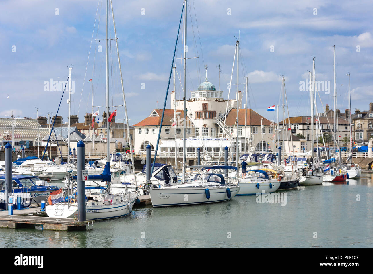 Royal Norfolk & Suffolk Yacht Club and Lowestoft Haven Marina