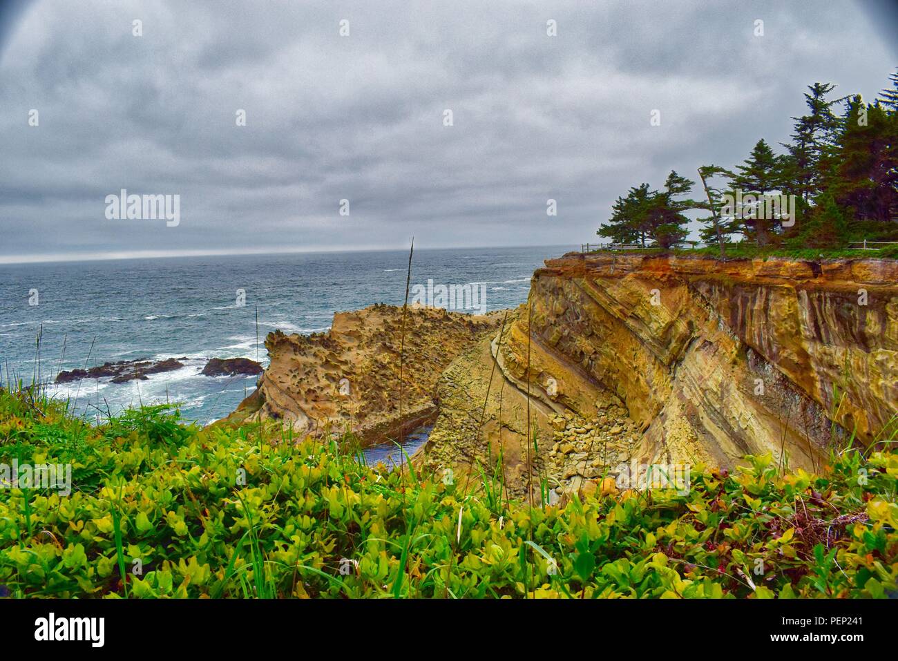 Central Oregon Coastal Landscapes Stock Photo - Alamy