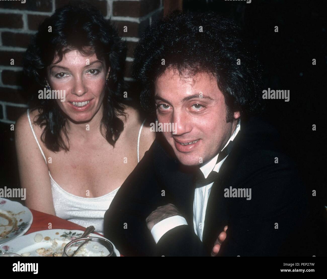 BillyJoel and wife Elizabeth Weber Small 1981 Photo By Adam Scull