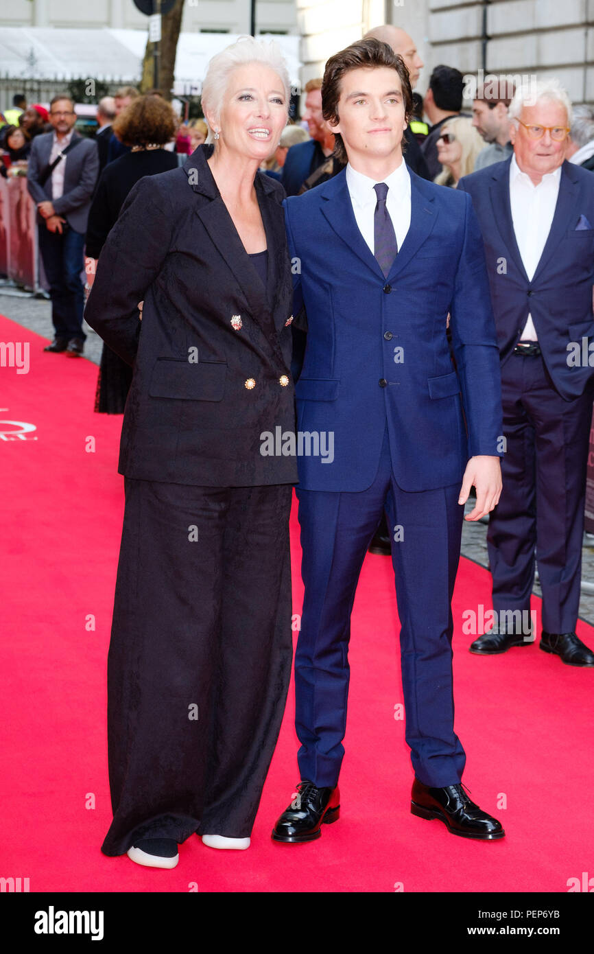 Emma Thompson And Fionn Whitehead High Resolution Stock Photography And Images Alamy