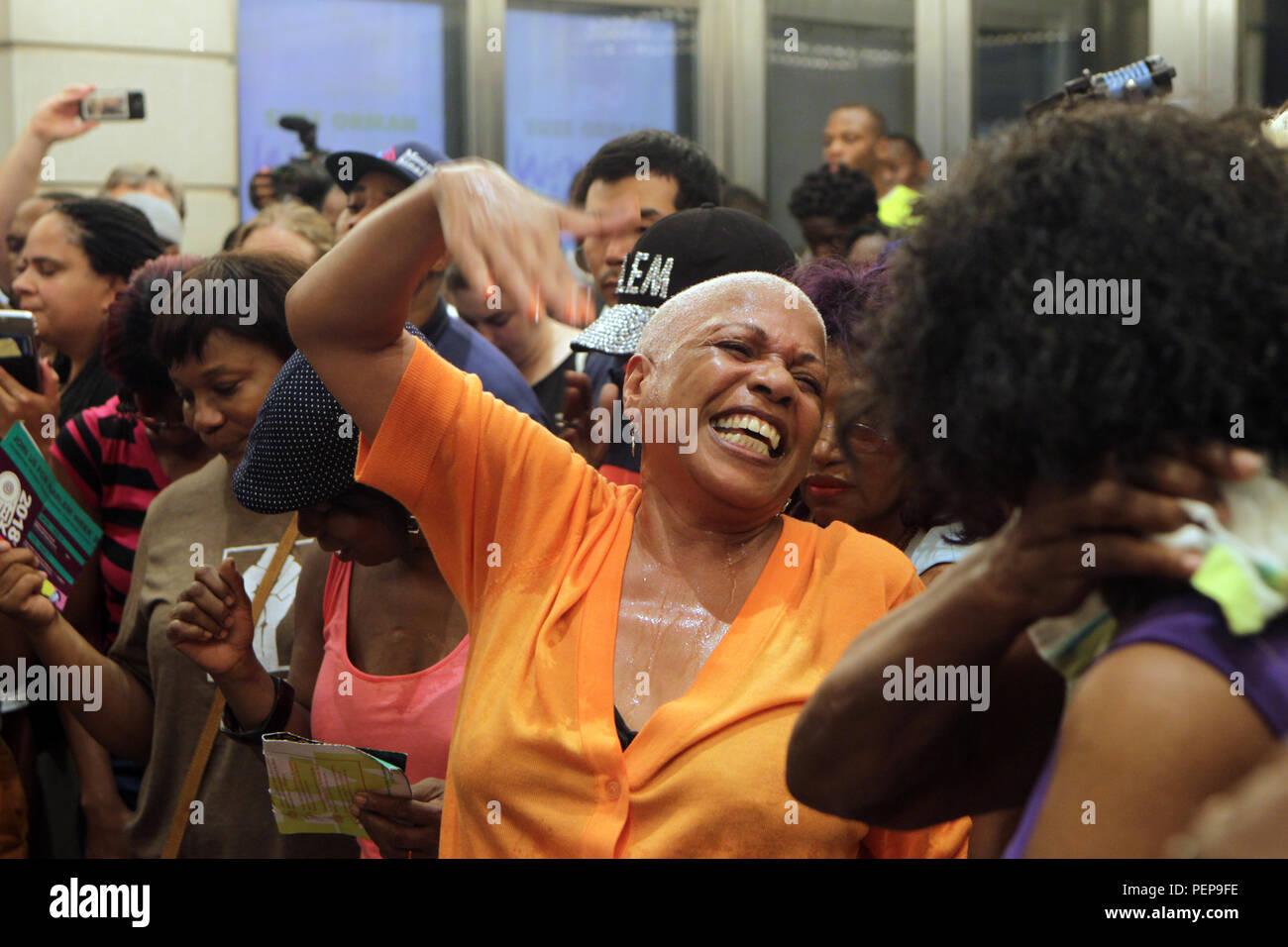 HARLEM, NEW YORK Fans and Tourists pay tribute the late & great Queen