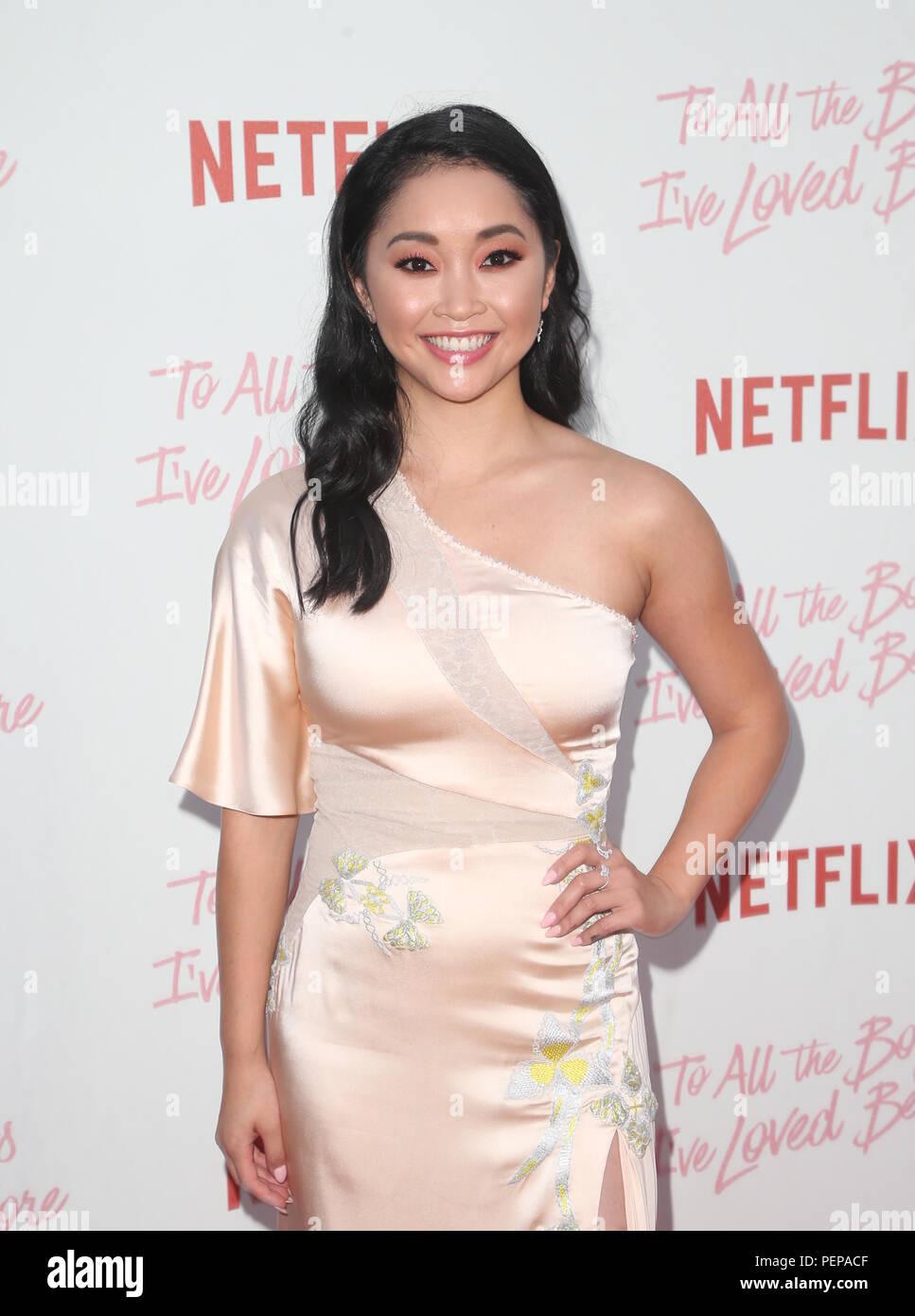 Culver City, USA. 16th Aug, 2018. Lana Condor, attends Netflix's "To
