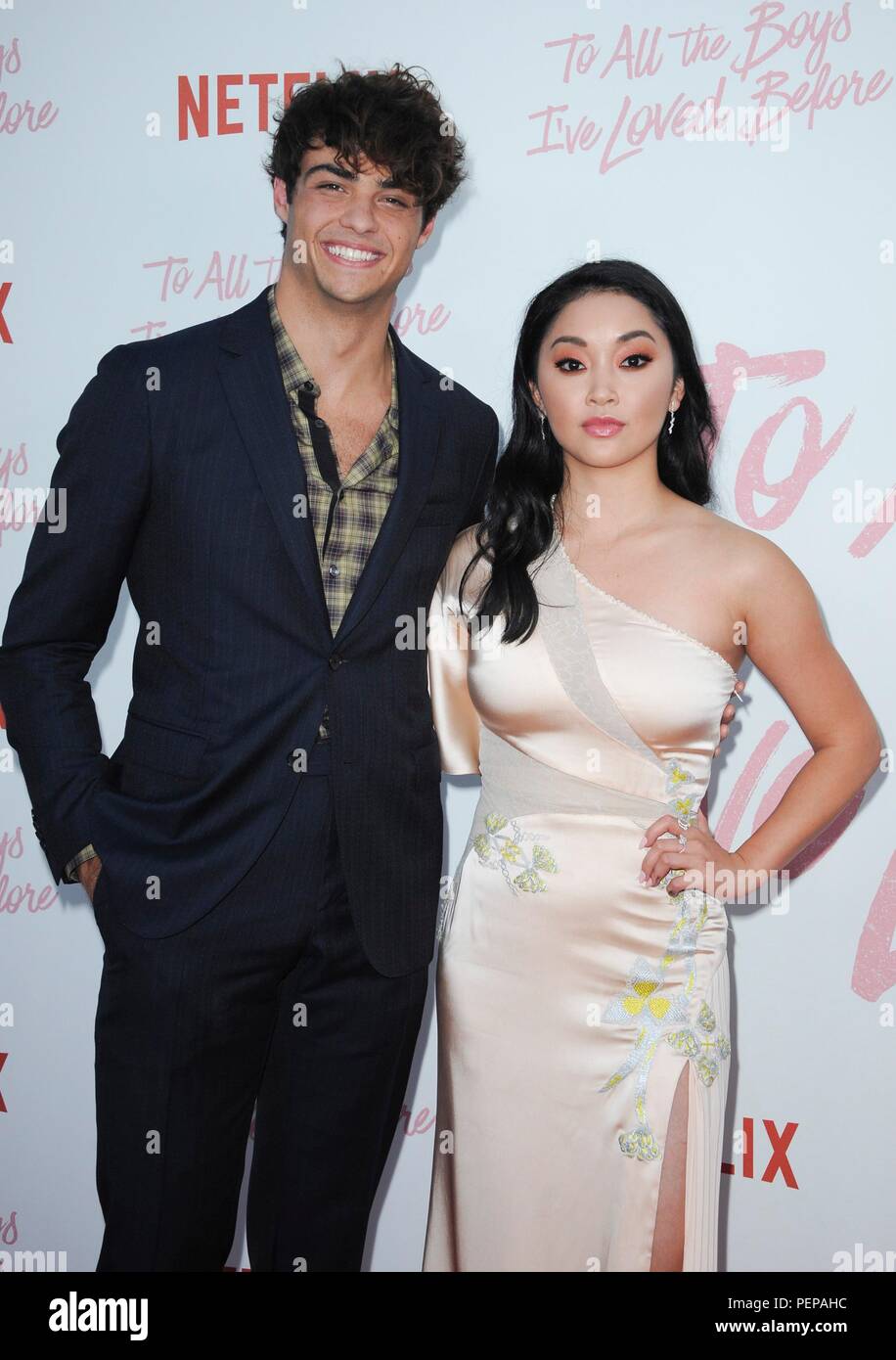 Culver City, USA. 16th Aug, 2018. Noah Centineo, Lana Condor at