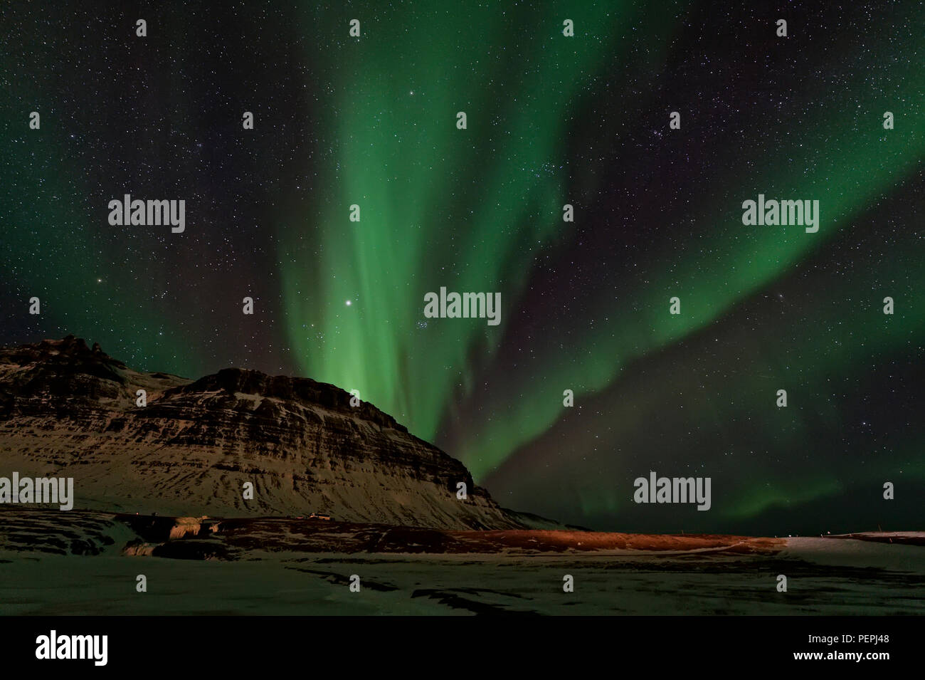 northern-lights-grundarfjordur-iceland-stock-photo-alamy
