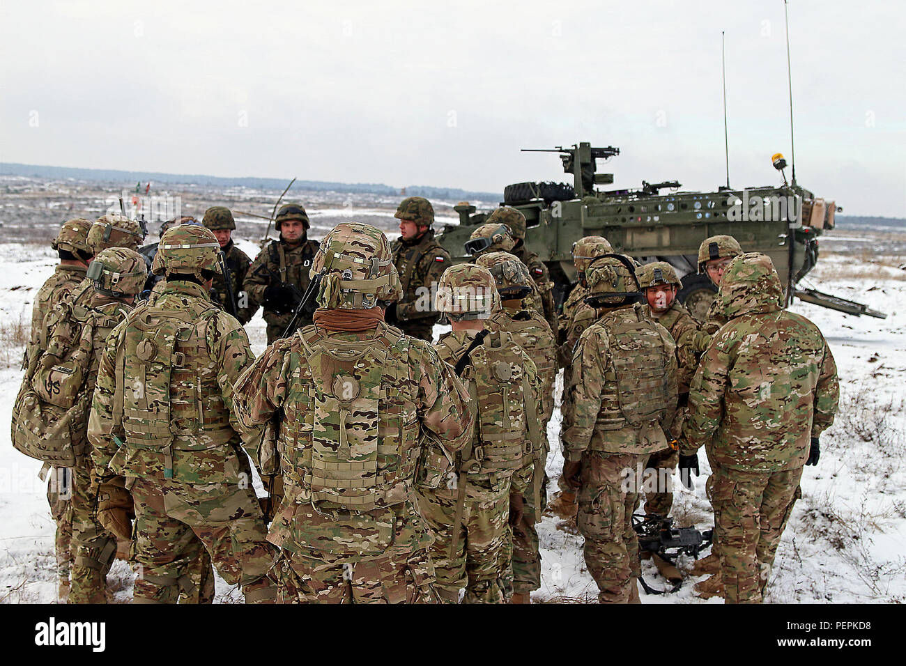 Soldiers assigned to K Troop, 3rd Squadron, 2nd Cavalry Regiment