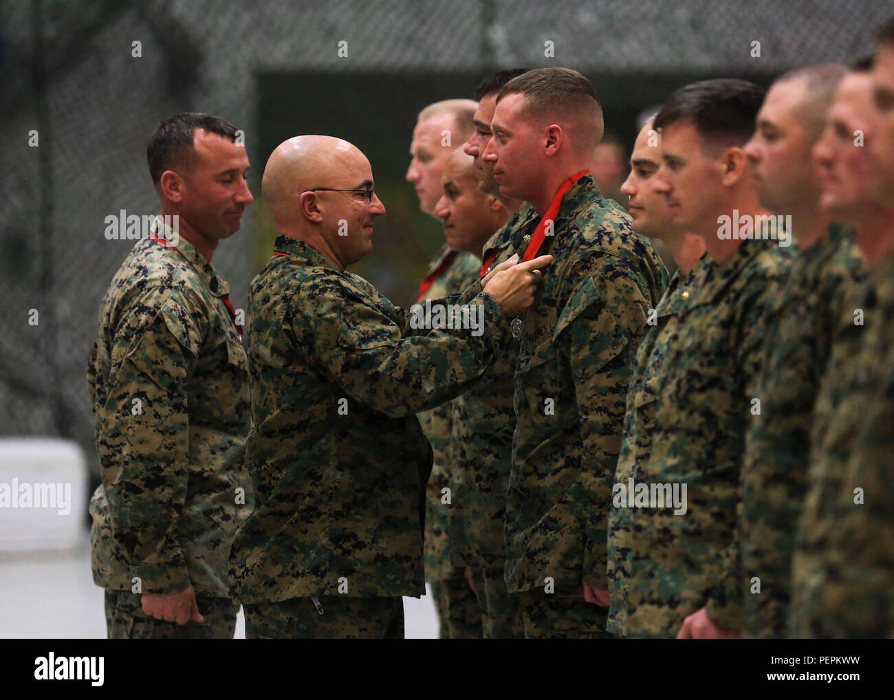 The Marines of 11th Marine Regiment celebrate Saint Barbara's Daythe