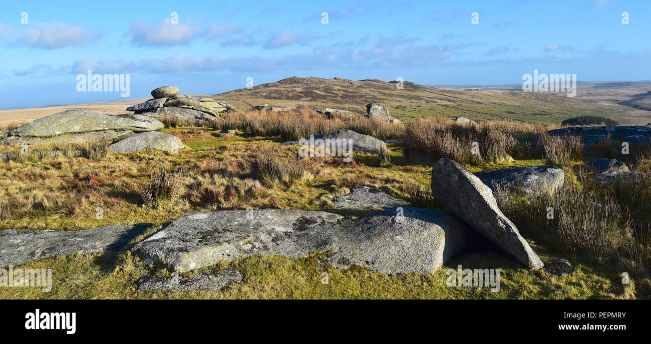 Rough Tor/Brown Willy, Bodmin Moor, Cornwall, 200218 Stock Photo Alamy