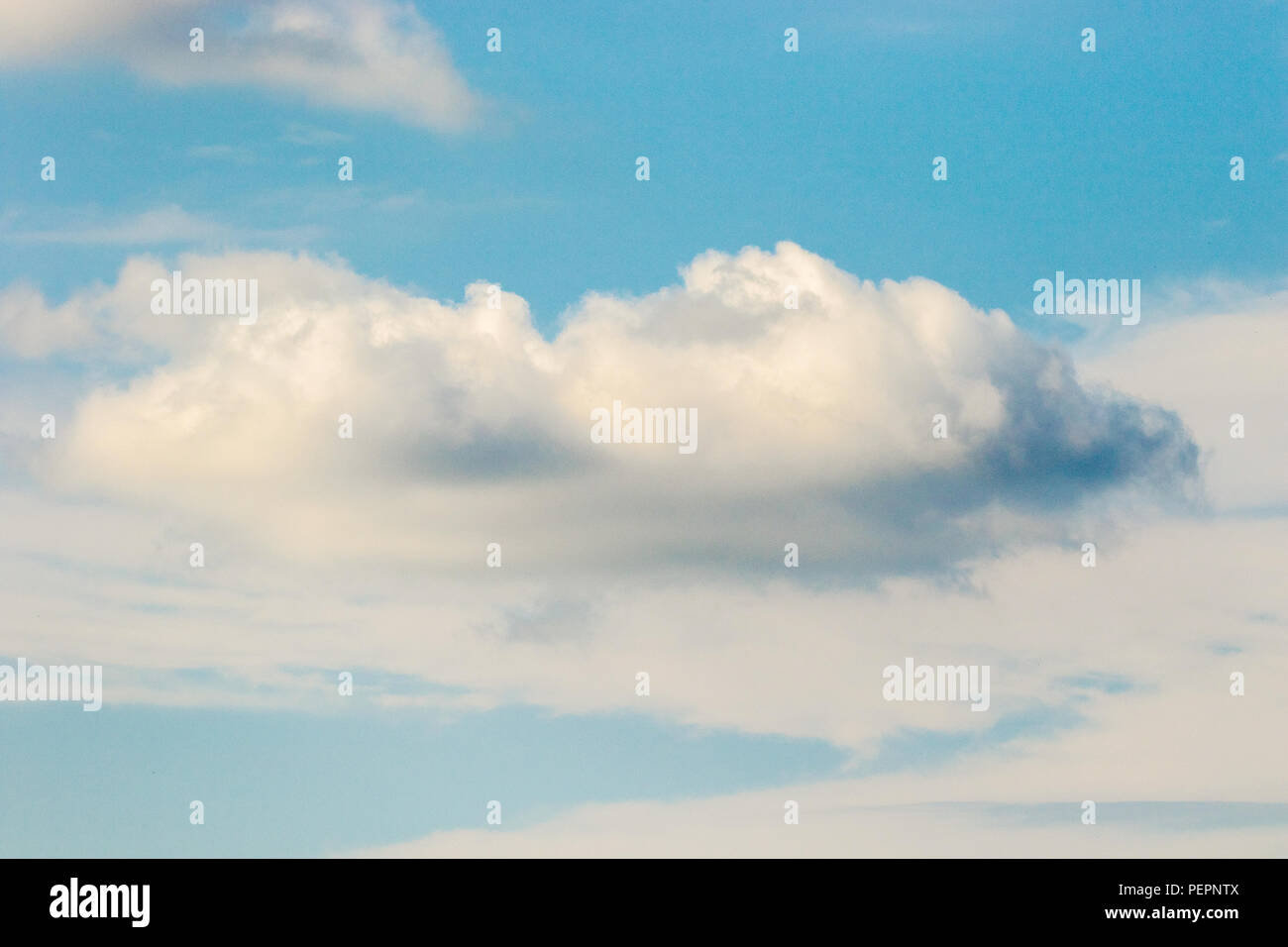 image of a big white clouds in a blue sky Stock Photo - Alamy