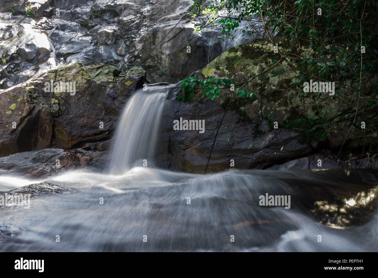 Waterfalls in Tzaneen, Limpopo. Stock Photo