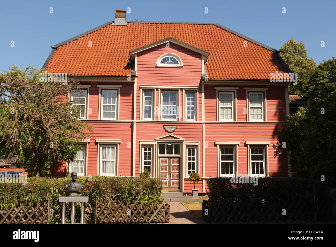 Historische Gebäude in Clausthal-Zellerfeld Stock Photo