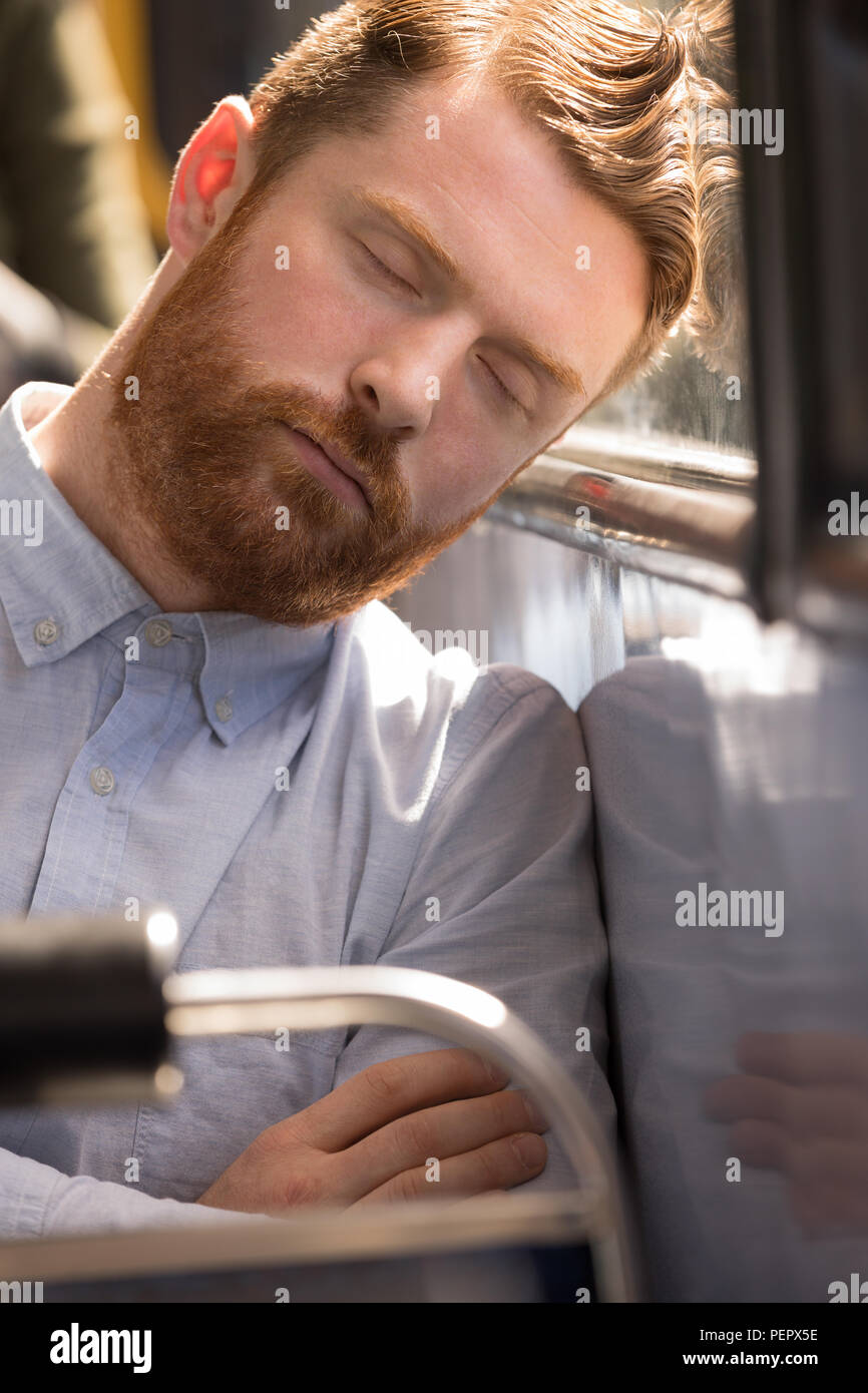 Asleep bus hires stock photography and images Alamy