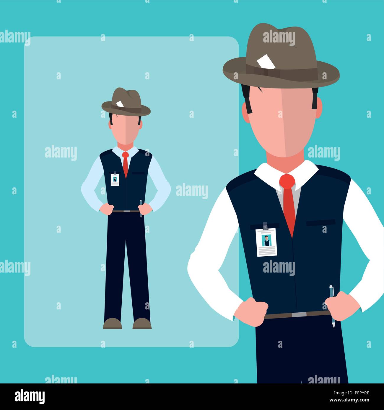 Male Newspaper Reporter Stock Photos Male Newspaper Reporter Stock Photos