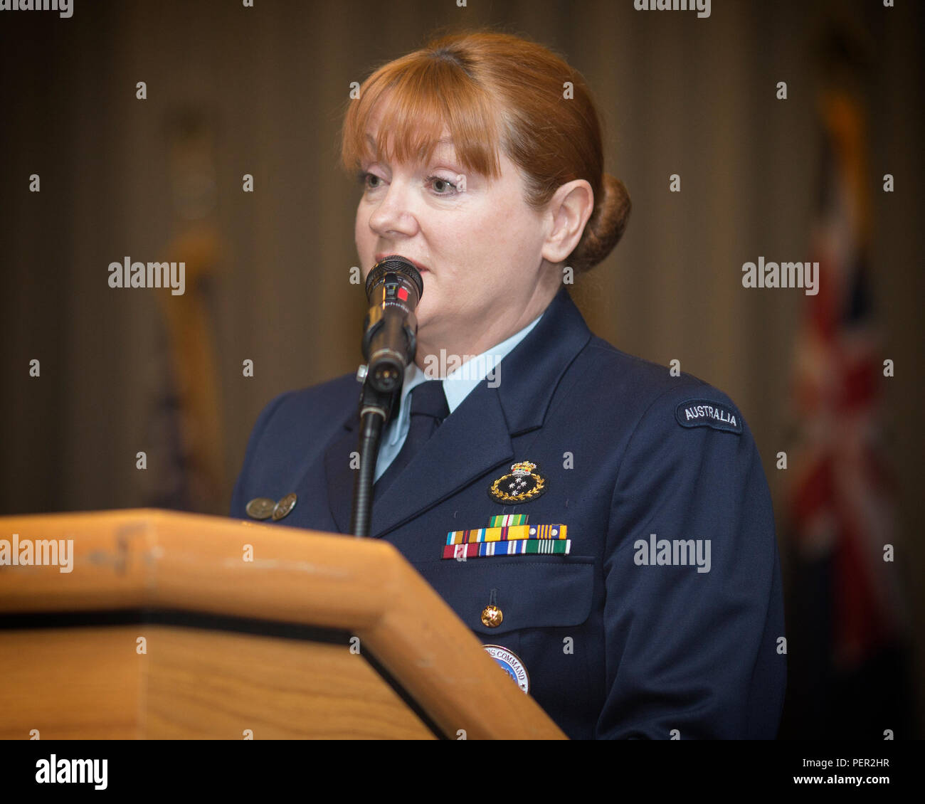 Royal Australian Air Force Group Capt. Barbara Courtney, United Nations