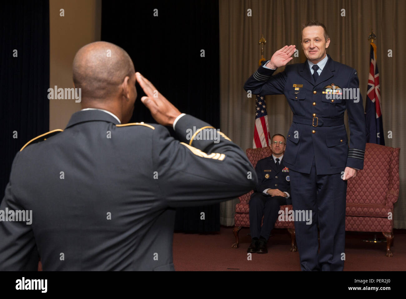 Royal Australian Air Force Group Capt. Michael Jansen, United Nations