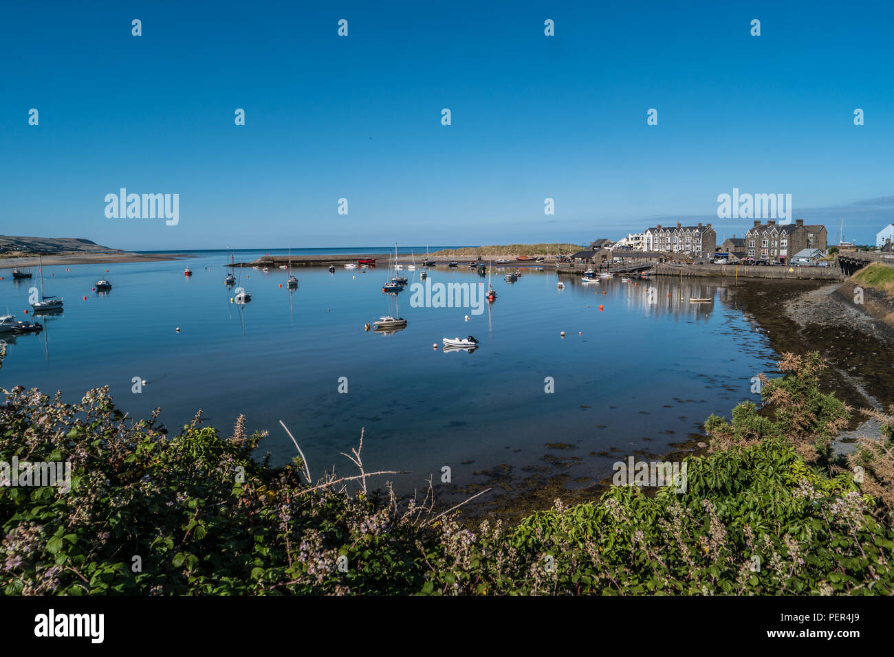 Barmouth Harbour Stock Photo