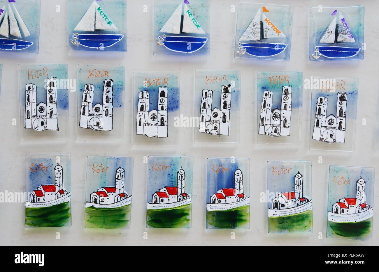 Seaside Fridge Magnet Sailing Ship Boat