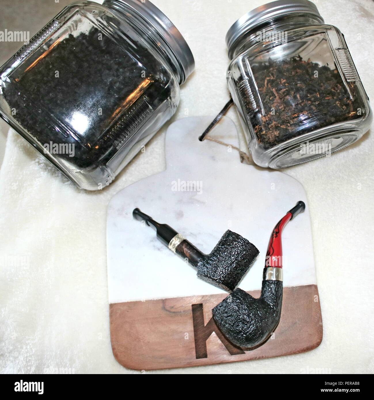 Pipes & Tobacco Stock Photo Alamy