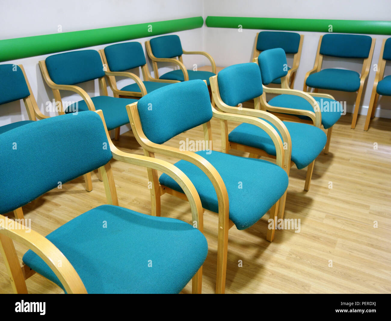 Doctors Surgery Waiting Room at the Scan and Hearing Audio Department, Rotherham Community