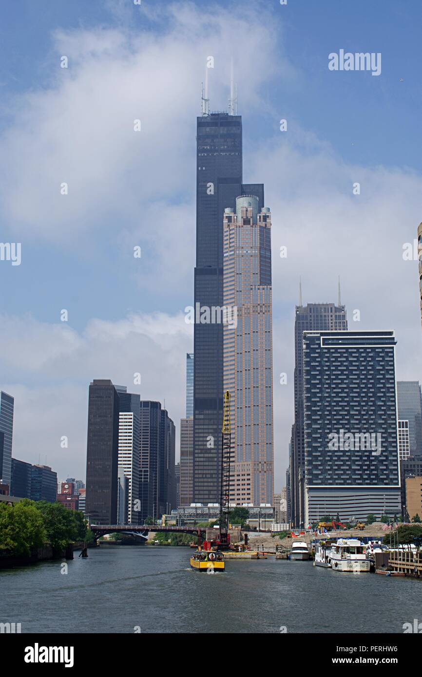 Willis Tower Chicago Illinois Stock Photo Alamy