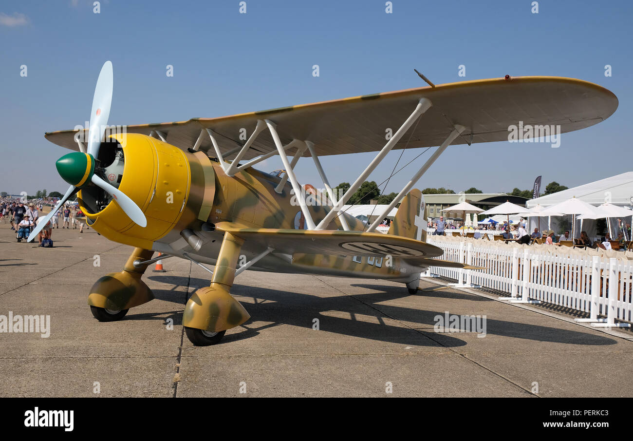 The Fiat Cr42 Falco Falcon Plural Falchi Was A Single - 