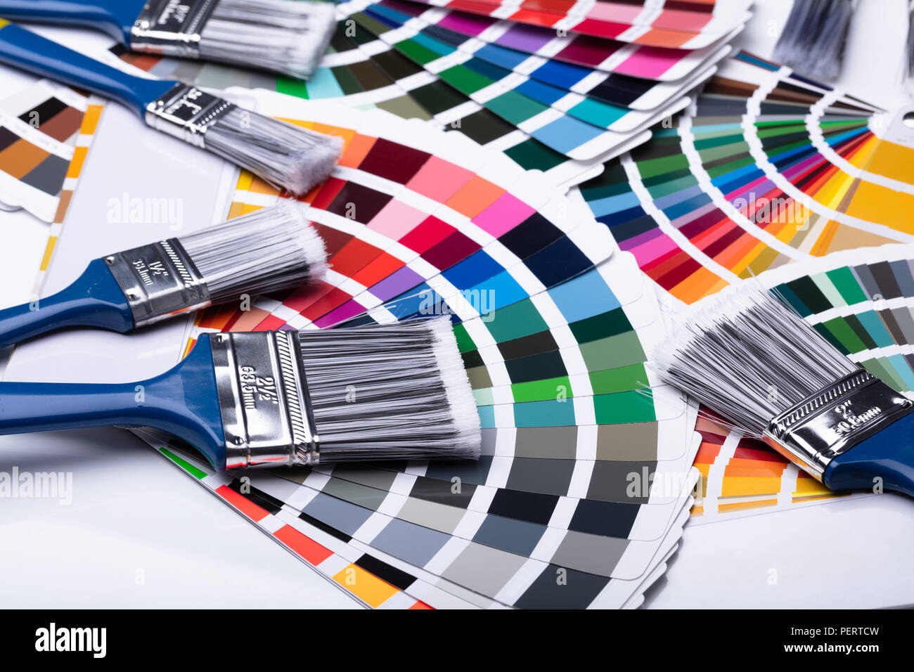 Print swatches hi-res stock photography and images - Alamy