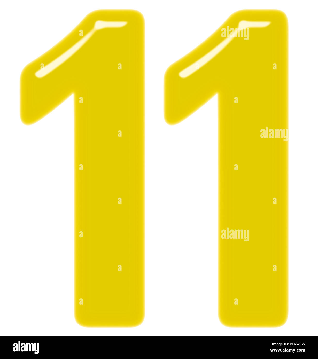 numeral-11-eleven-isolated-on-white-background-3d-render-stock-photo