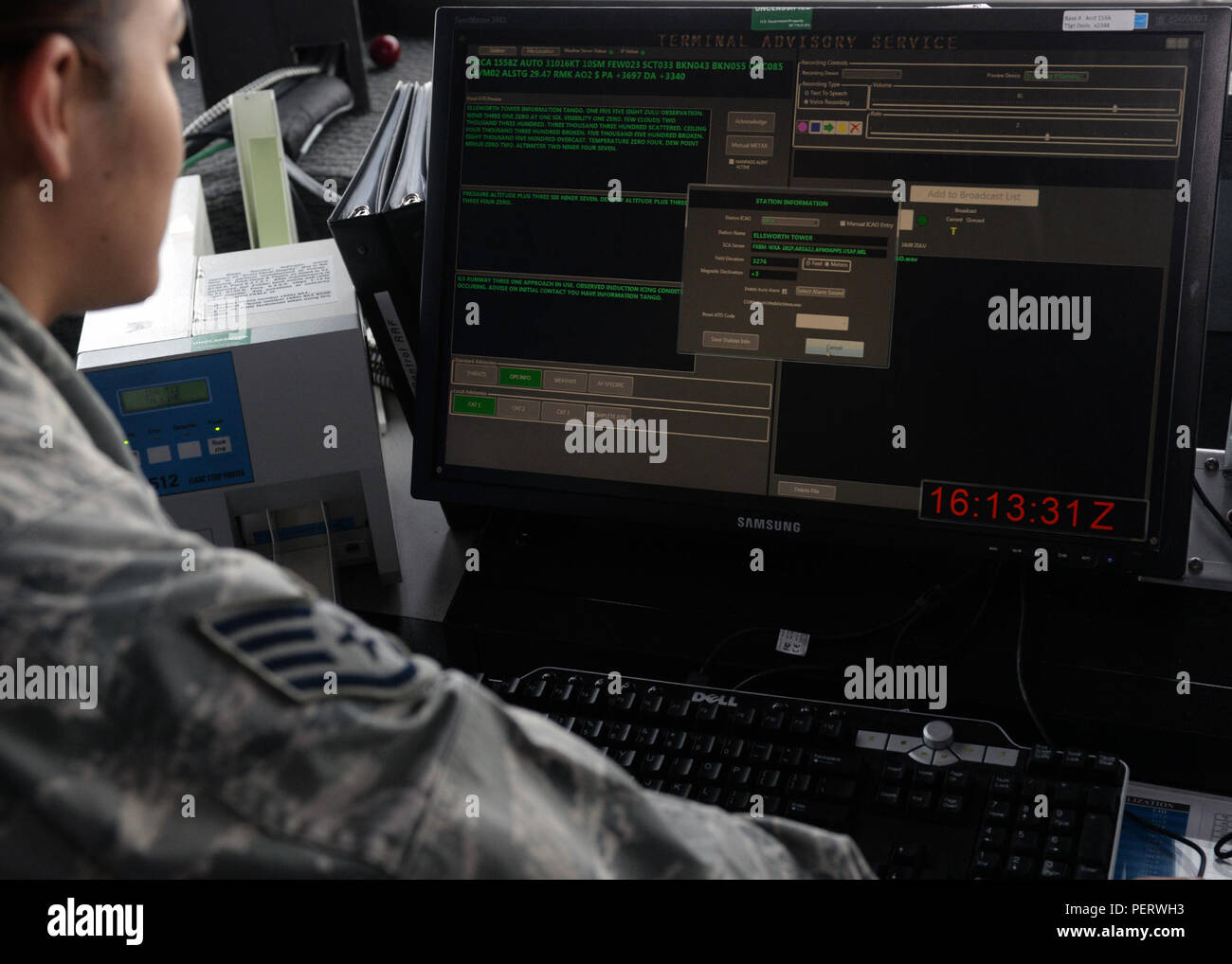 Staff Sgt. Destiny Ortiz, 28th Operations Support Squadron airfield ...