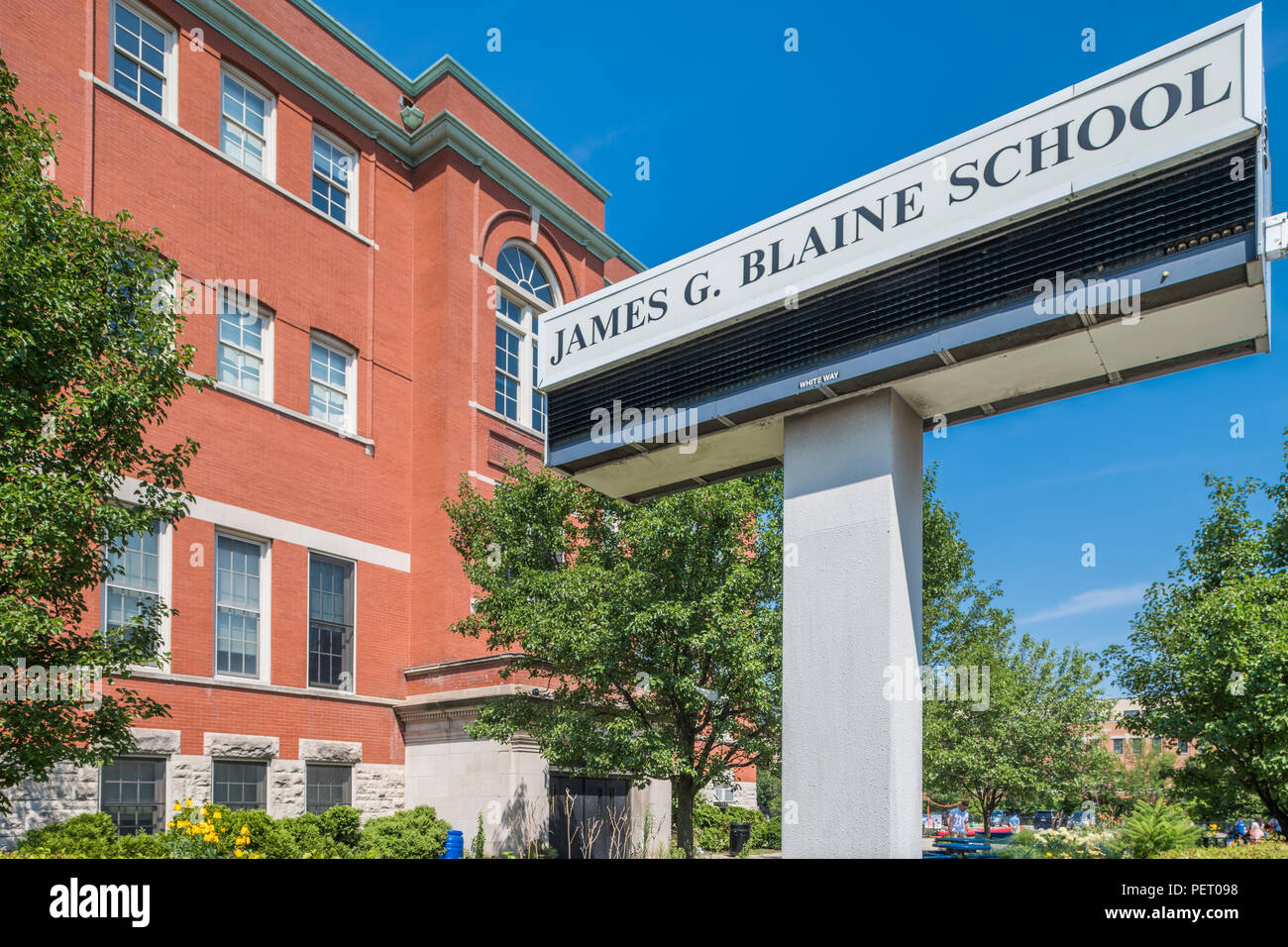 James g blaine hires stock photography and images Alamy