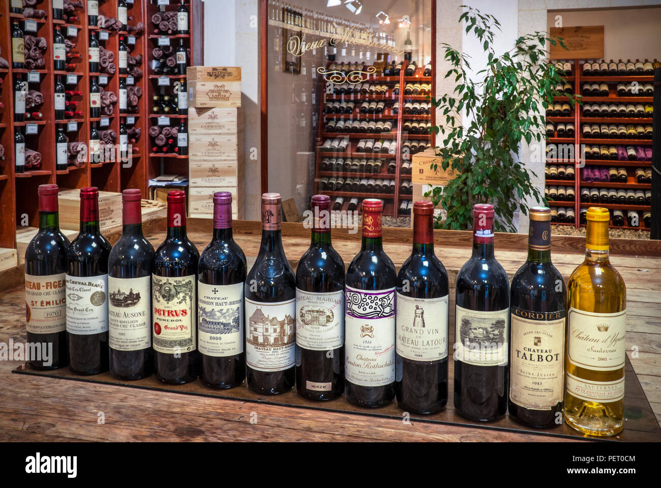 Lafite rothschild ausone petrus chateau hires stock photography and