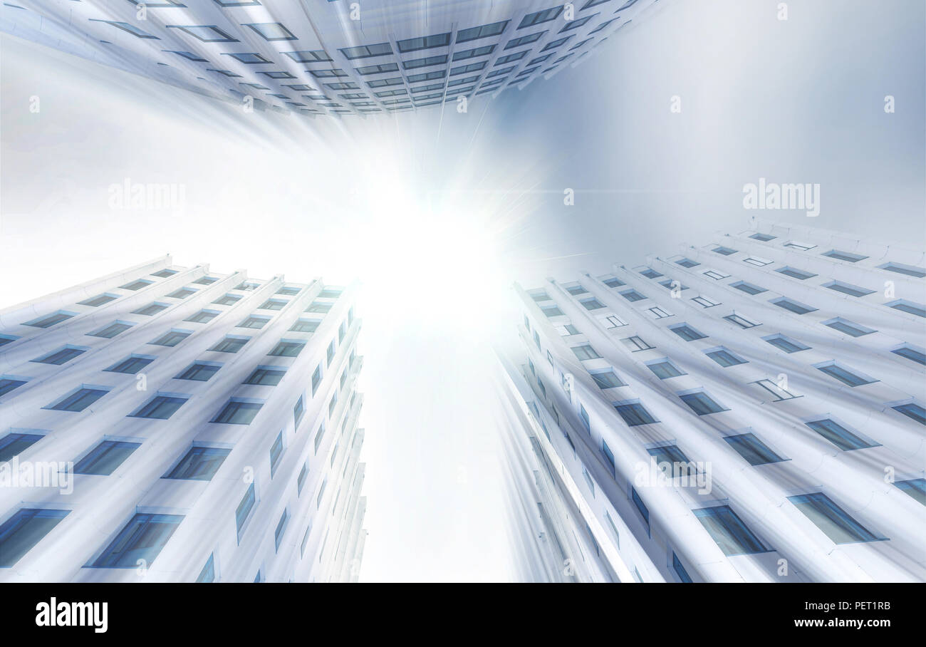 abstract office complex Stock Photo Alamy