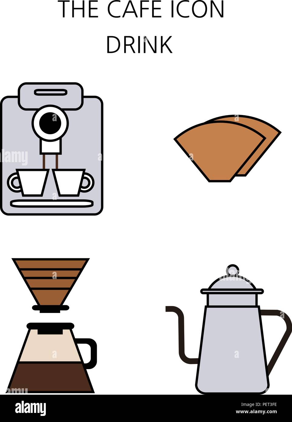 Coffee Supplies, Vectors