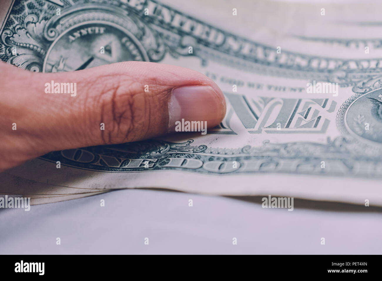 Close up US dollar banknote money Stock Photo - Alamy