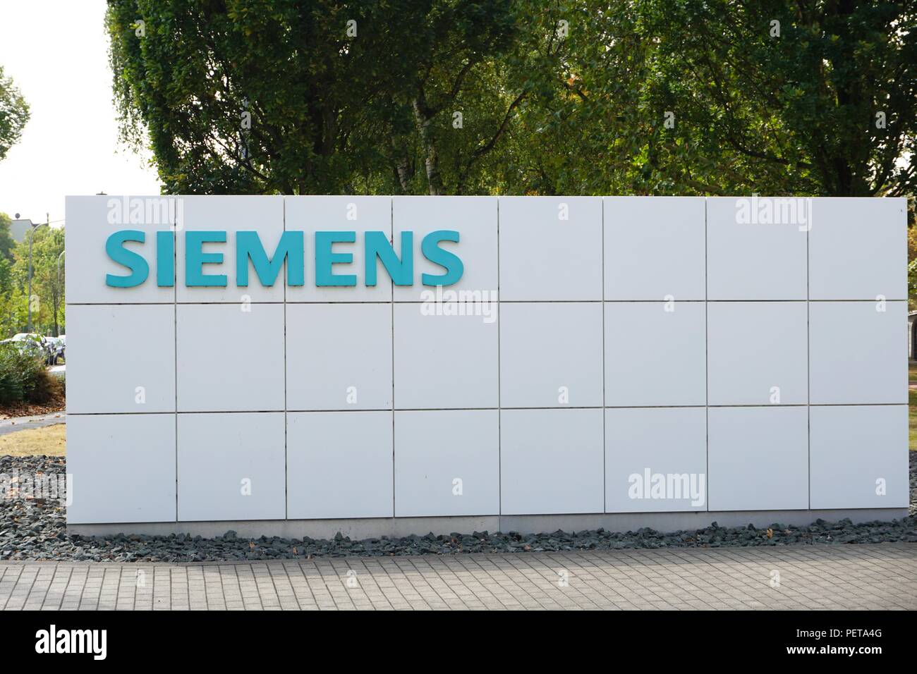 siemens train company germany Stock Photo
