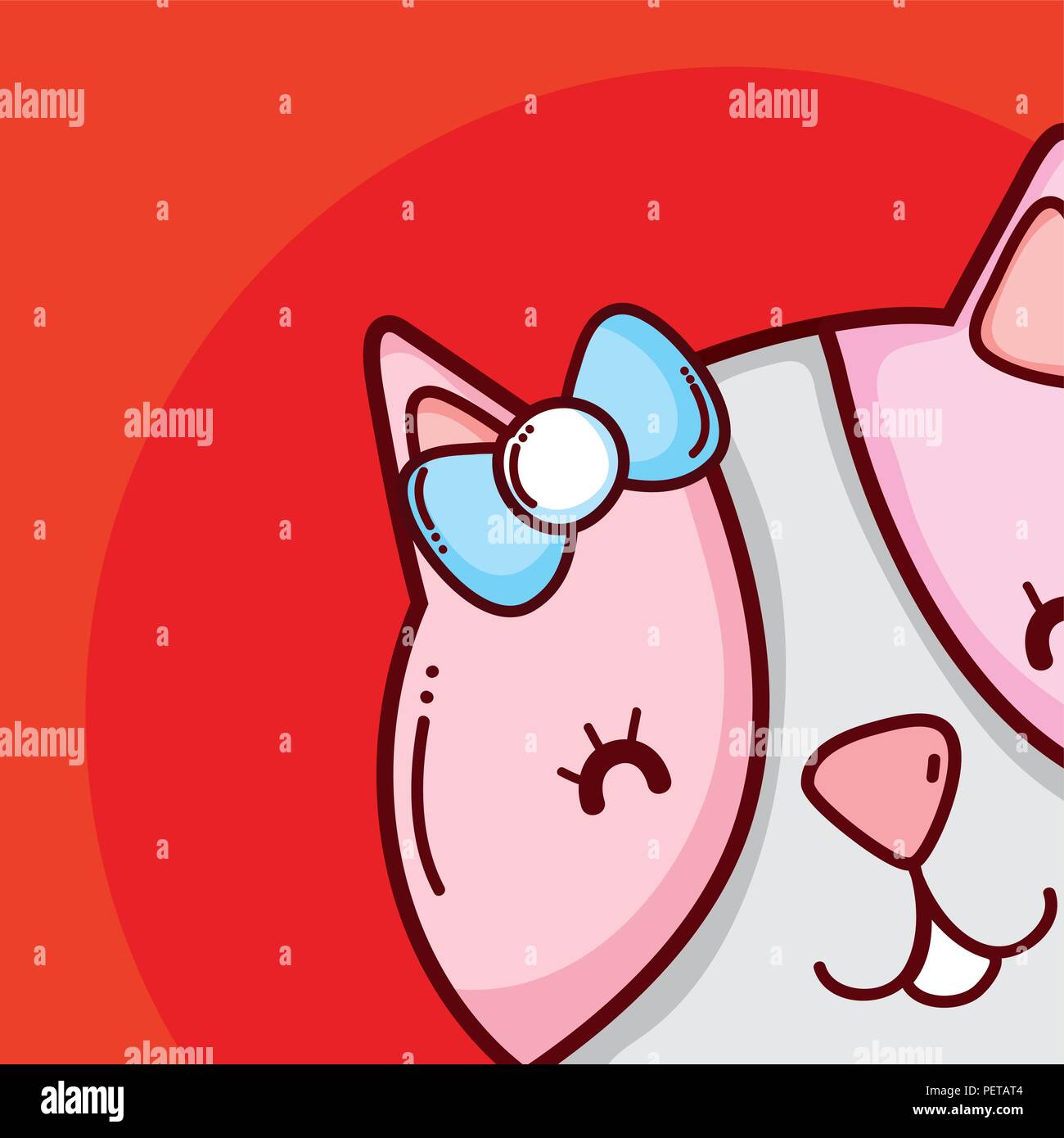 Cute and lovely animal Stock Vector Image & Art - Alamy