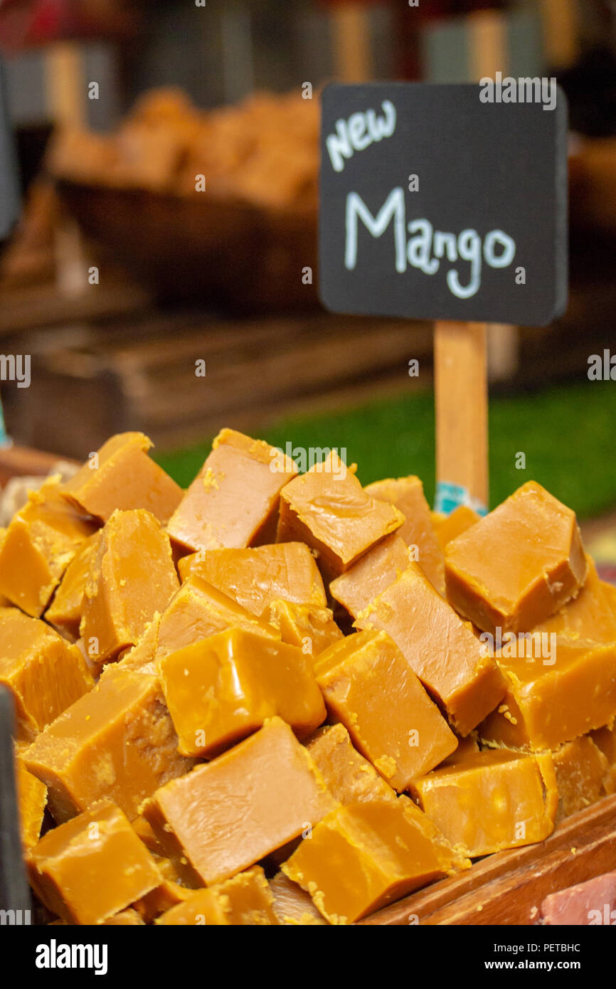 New Mango Fudge flavour and other Traditional British Fudge on sale at