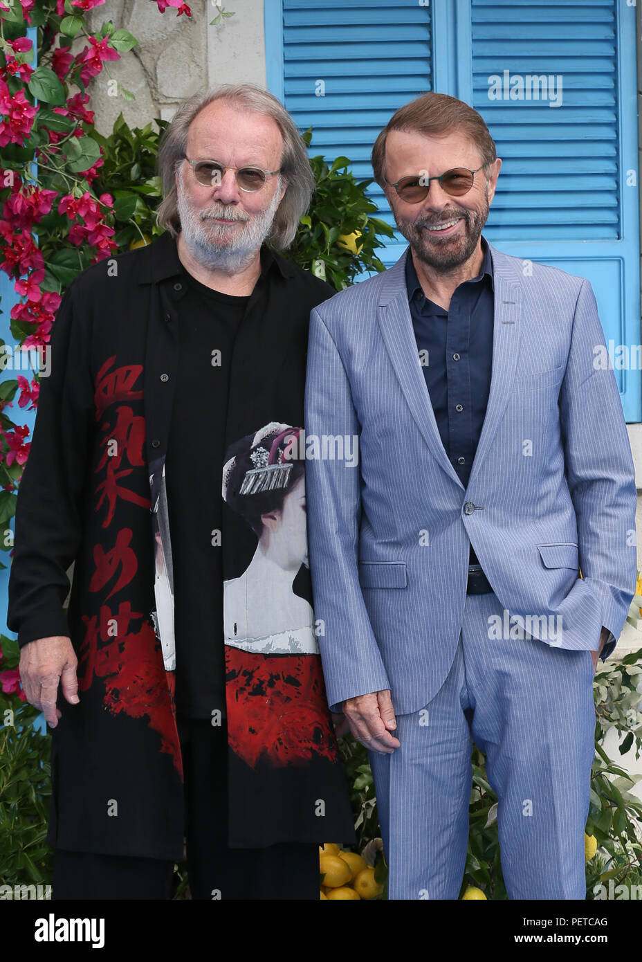 The World Premiere of 'Mamma Mia! Here We Go Again' held at the Eventim ...