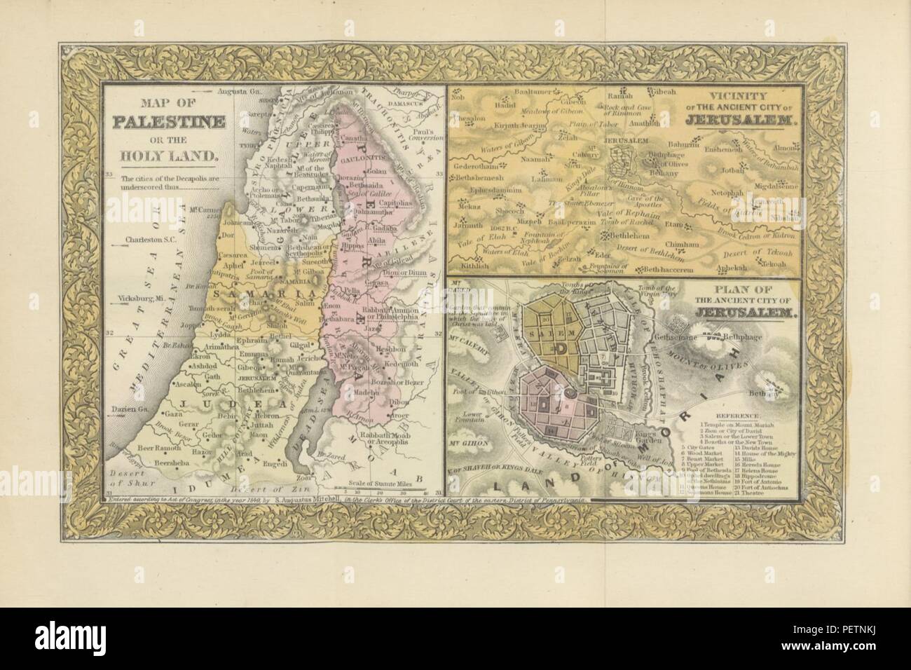 Biblical palestine description hi-res stock photography and images - Alamy