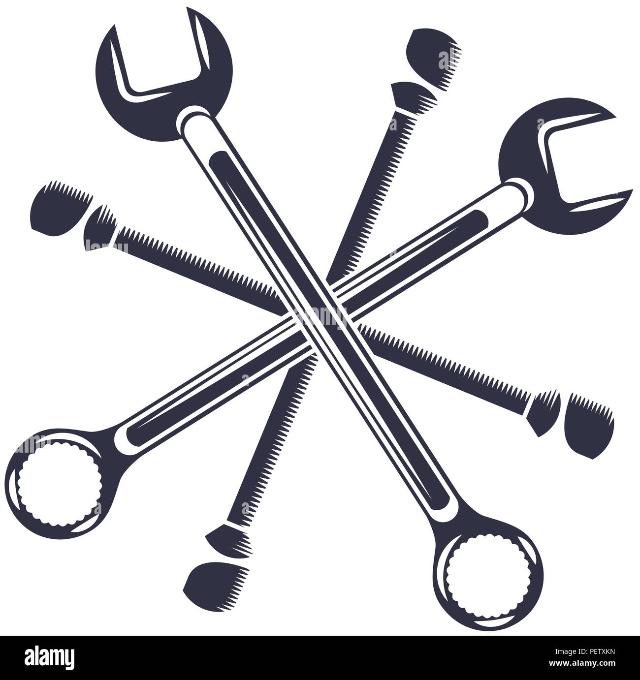 industry automotive tools repair wrench Stock Vector Image & Art Alamy