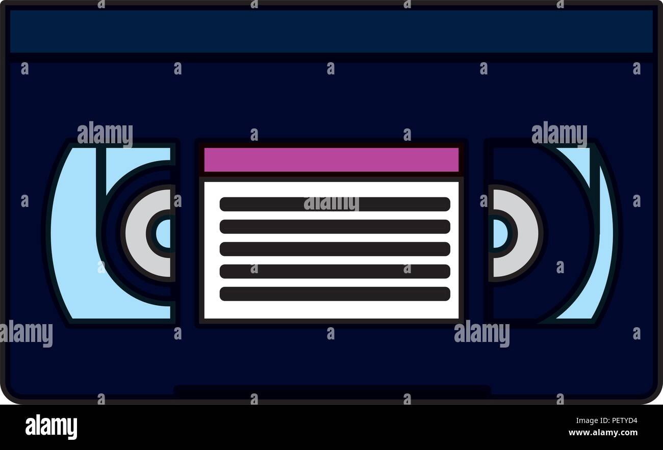 color retro tape old cassette stereo Stock Vector Image & Art - Alamy